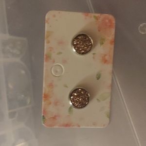 Handmade NEW Earrings for Women & Girls Silver Gold Stone New Perfect for XMAS